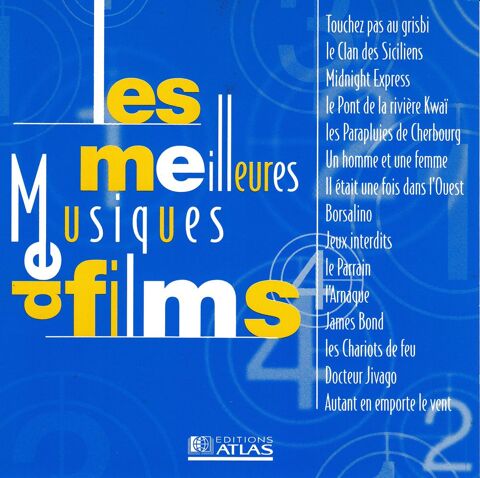 CD       Les Meilleurs Musiques De Films 5 Antony (92)