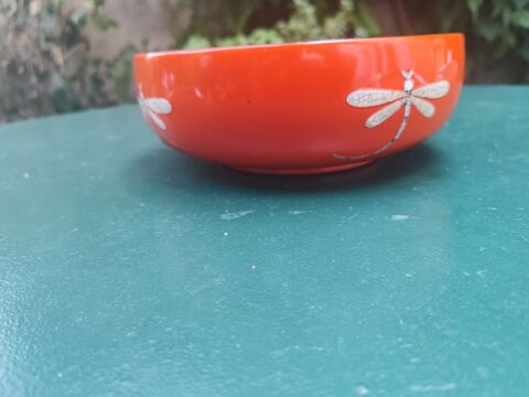 Coupe orange libellule en laque Orléans (45)