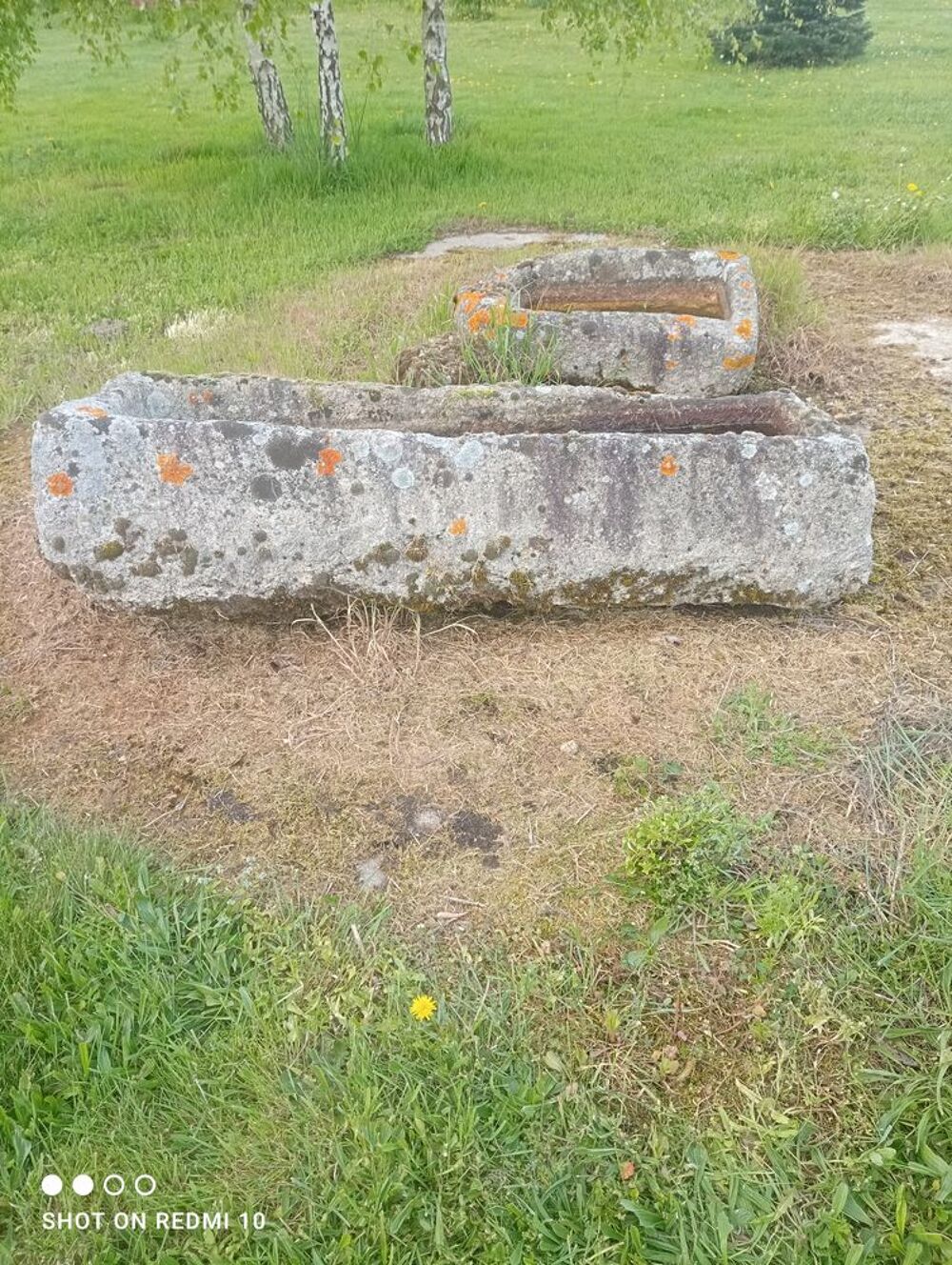 Bac pierre granit Jardin