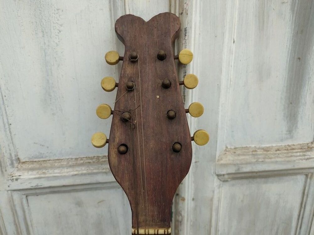 Ancienne Mandoline F.lli Cigna Biella &agrave; Restaurer Instruments de musique