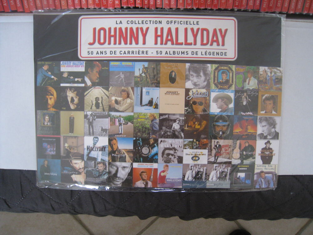 cd johnny hallyday 50 ans de chansons en 50cd s CD et vinyles