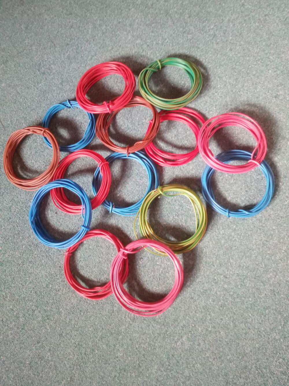 lot de fils electriques 2,5mm&sup2; Bricolage