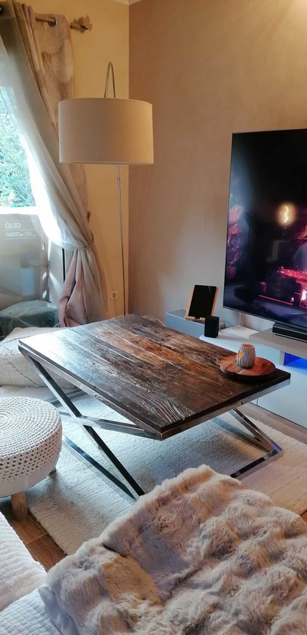 &agrave;€ saisir table basse italienne bois massif Meubles