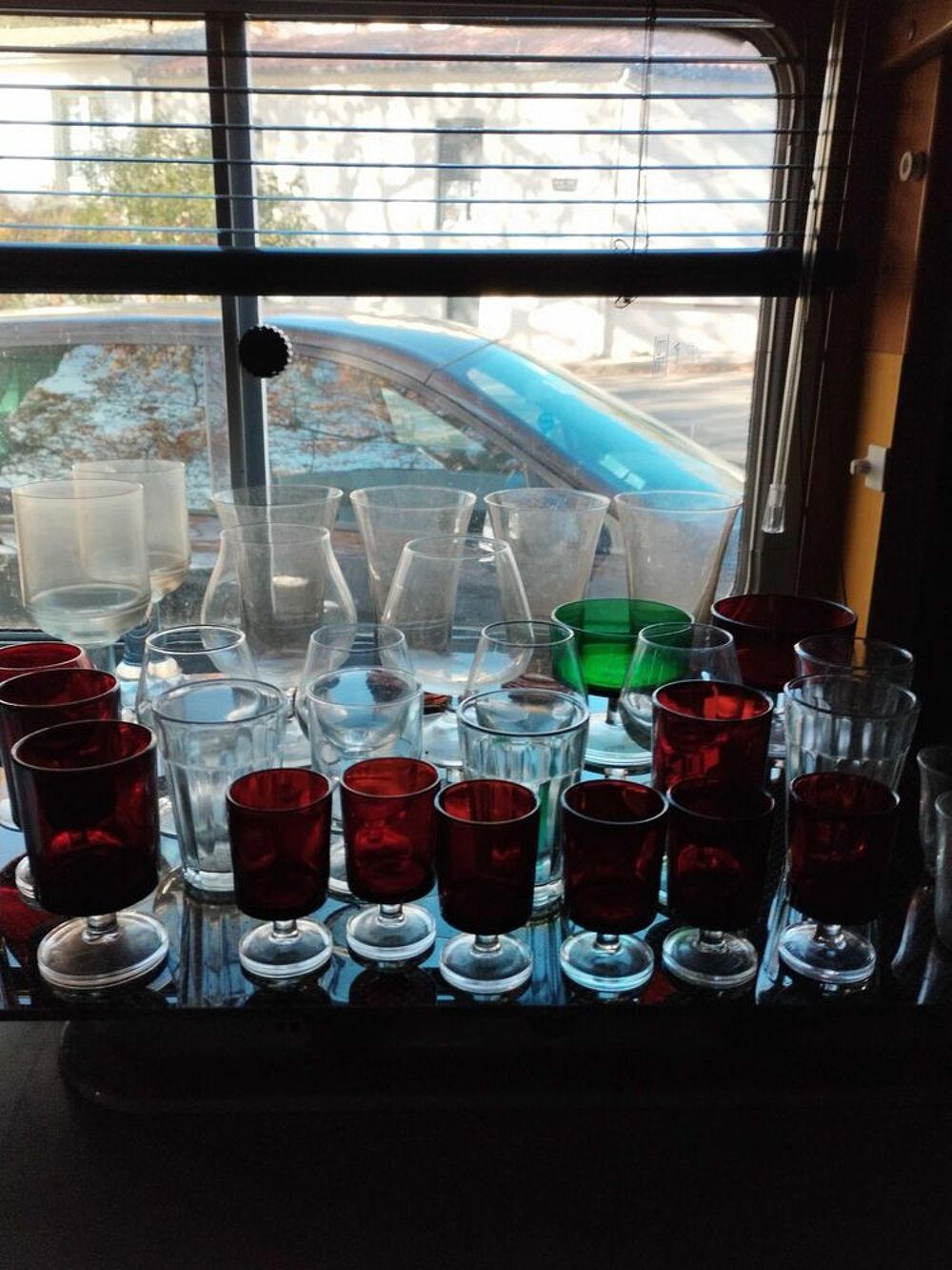 Lot de verre liqueur Décoration
