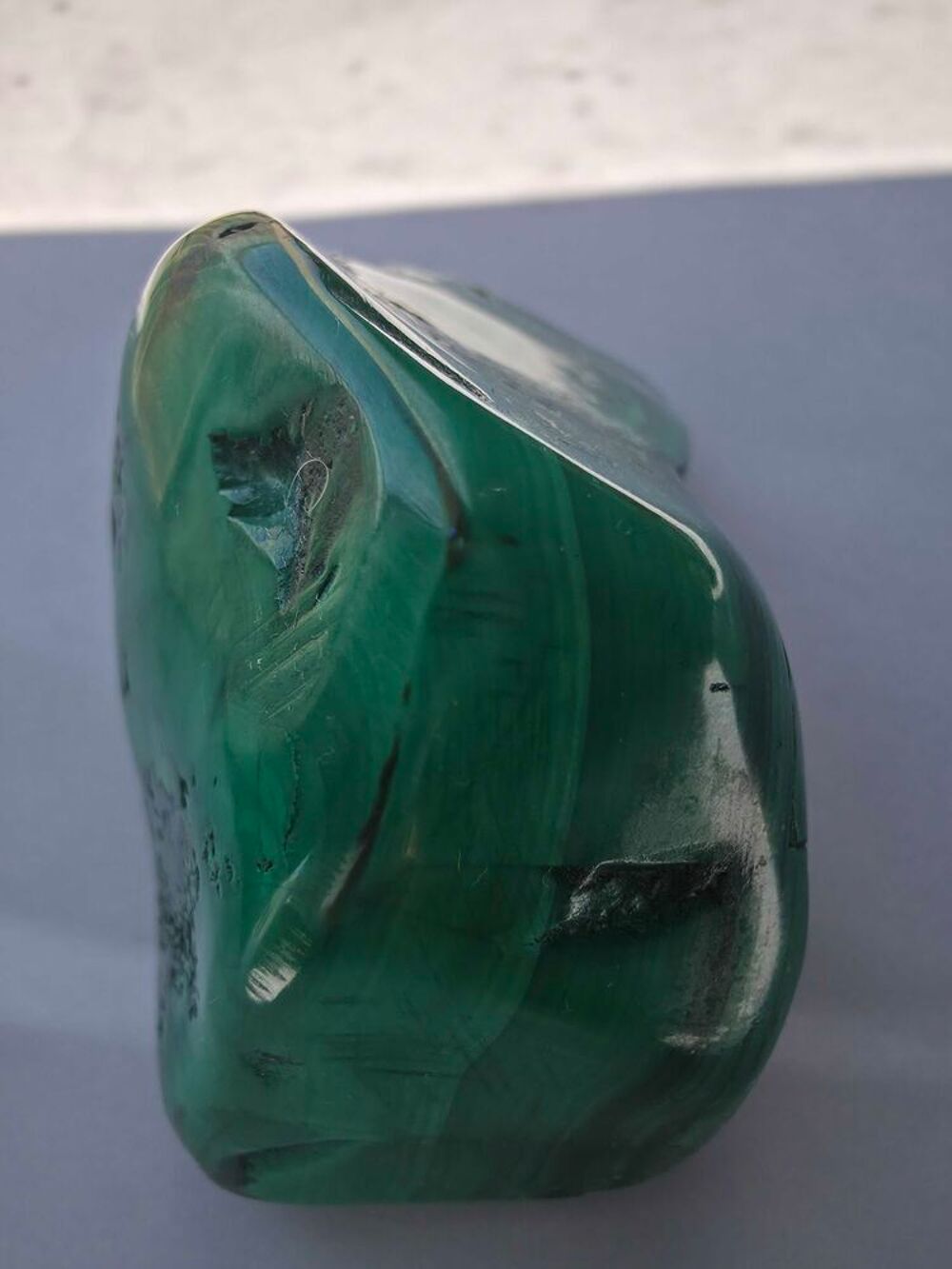 Magnifique Malachite Polie du (RDC)-115g 