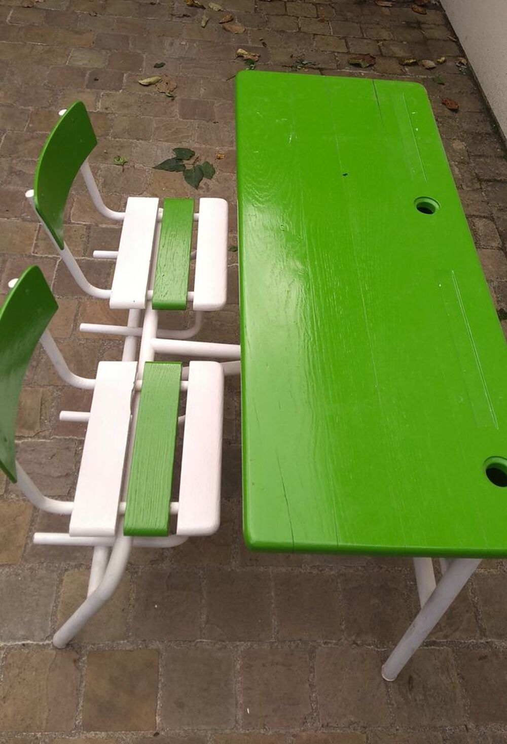 Table d'&eacute;colier vintage Mobilier enfants