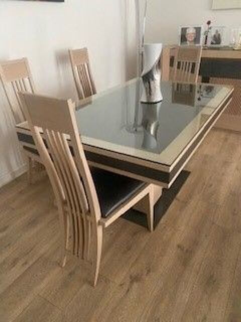 Salle  manger table et 4 chaises chne Mobilier de France 980 Nogent-sur-Marne (94)