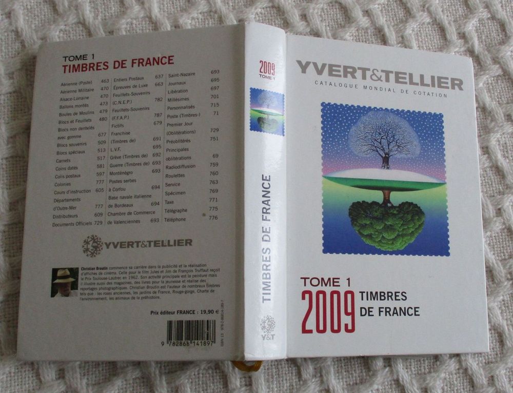 YVERT ET TELLIER TOME 1 ANNEE 2009 Livres et BD