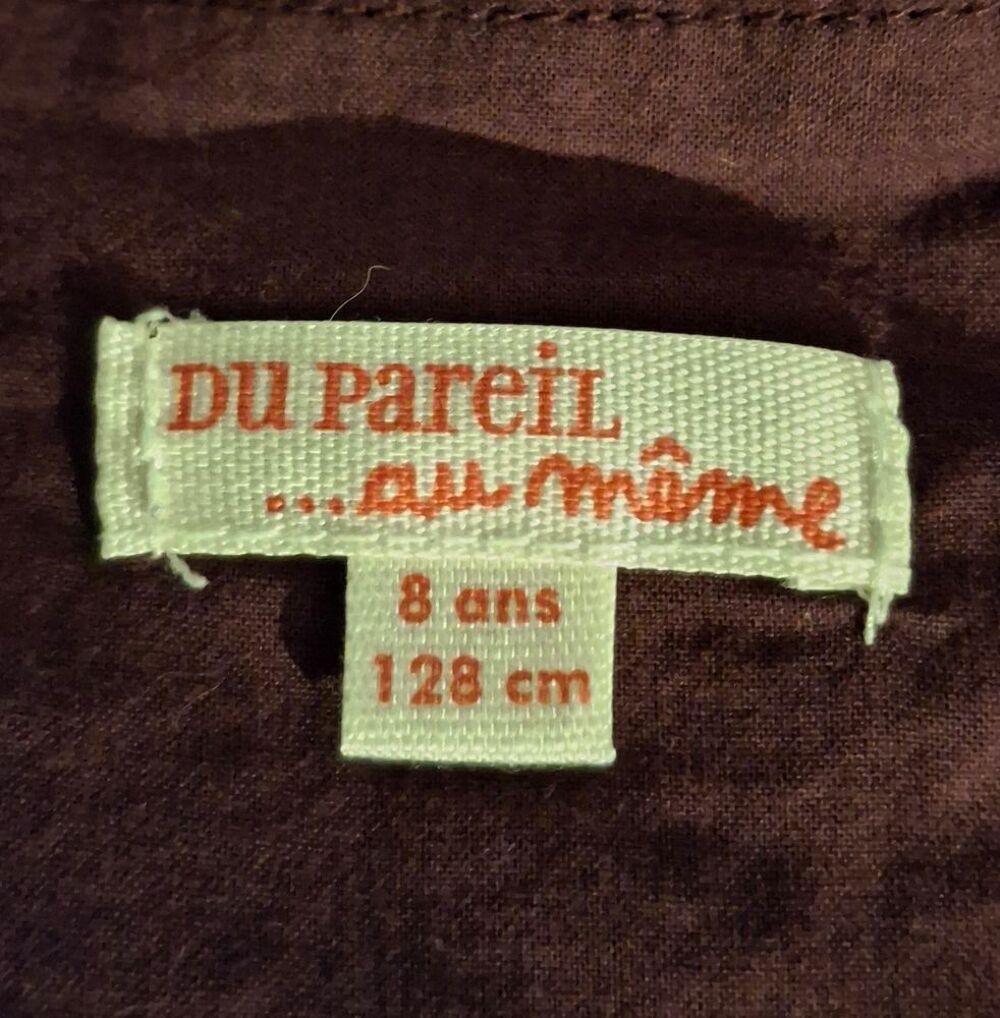 Robe mauve marque Dpam taille 8 ans Vêtements enfants