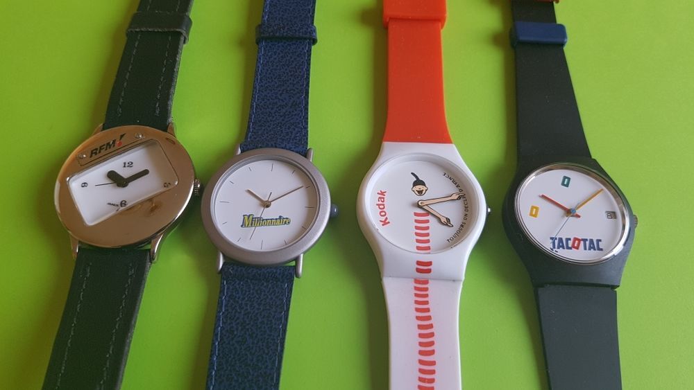 LES MONTRES * MILLIONNAIRE * TACOTAC * KODAK * RFM * Bijoux et montres