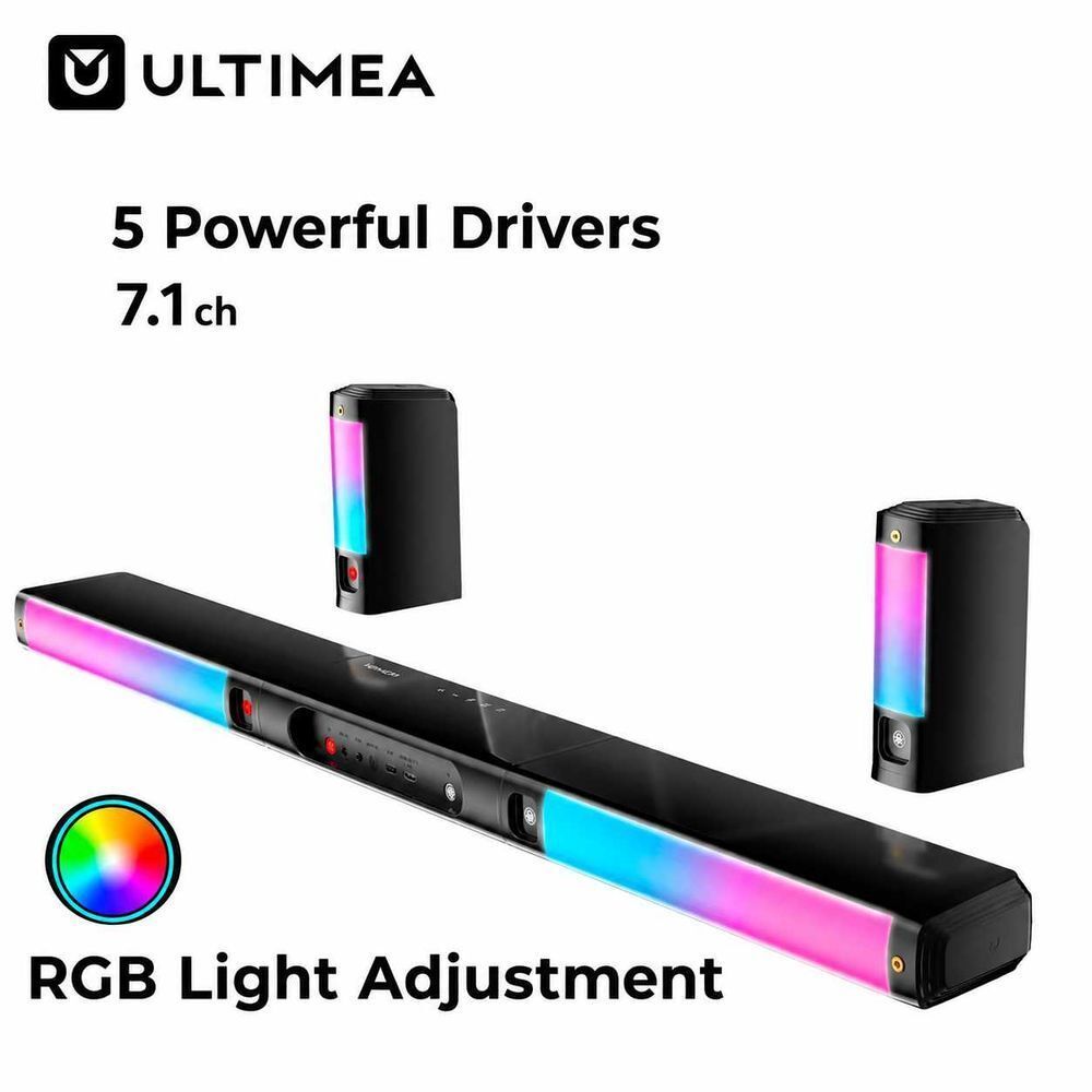 Ultimea Barre de son &agrave; LED Audio et hifi