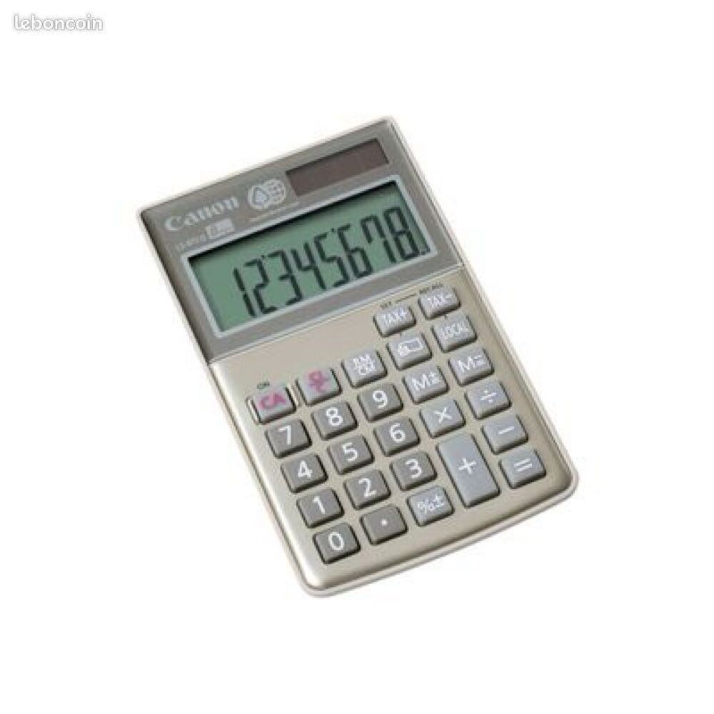 calculatrice de poche Canon LS-8TCG Bricolage