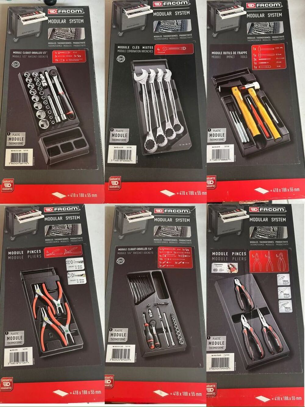 Modules Facom de 40€ a 60€ pi&egrave;ces comme neuf Bricolage