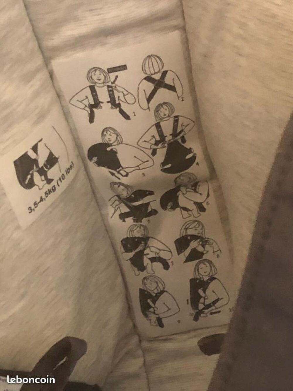 Porte b&eacute;b&eacute; Mobilier enfants