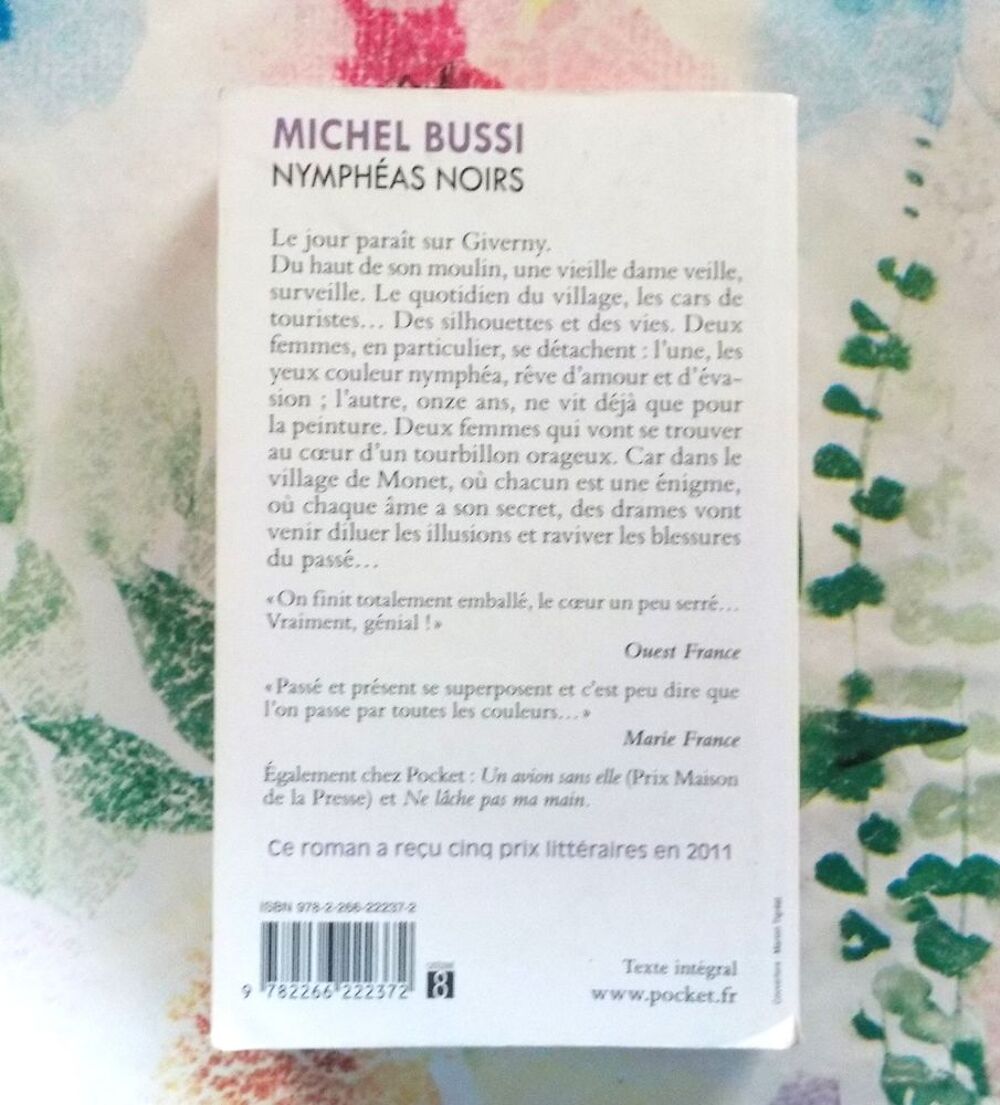 NYMPHEAS NOIRS de Michel BUSSI Ed. Pocket Livres et BD