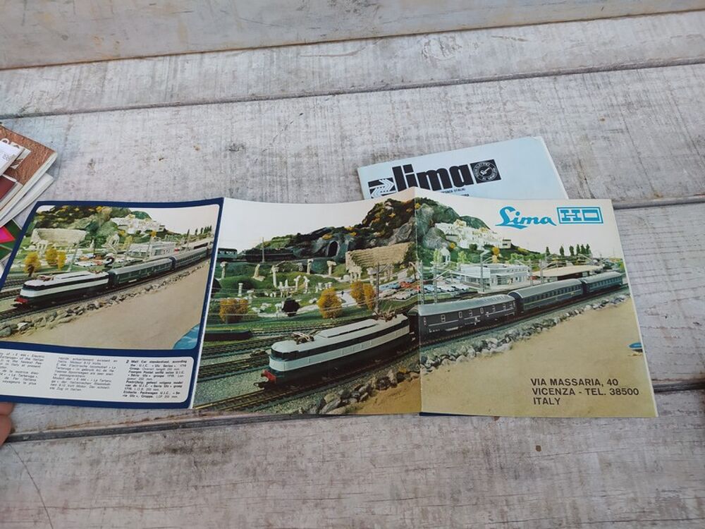 Catalogue Train Lima Micromodel 1970-1971 + D&eacute;pliant 