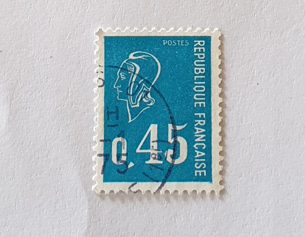 Timbre france Marianne de B&eacute;quet 1971 - 0.03 euro 