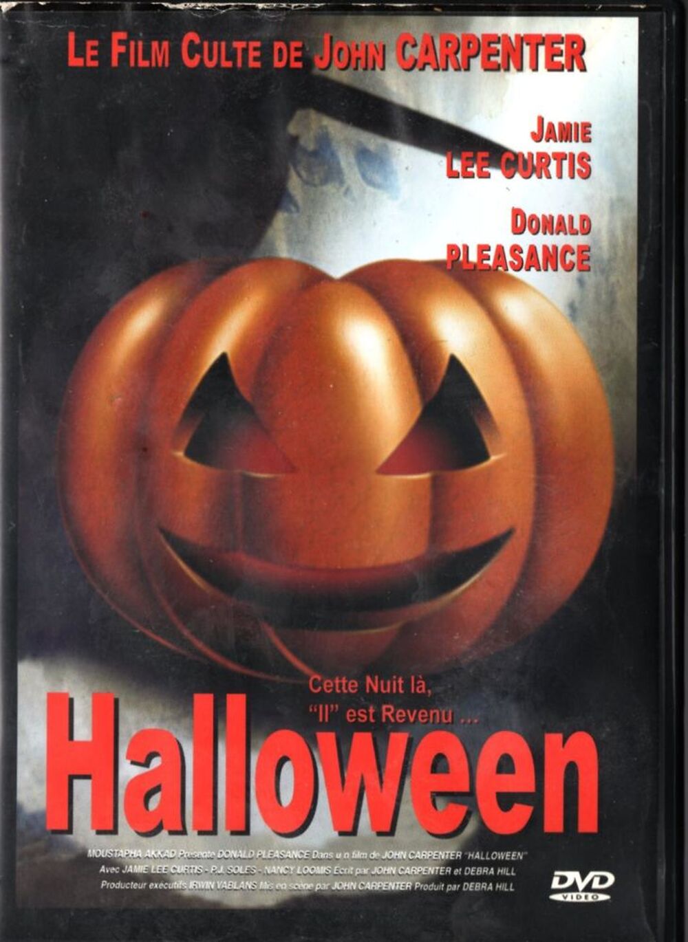 HALLOWEEN de john CARPENTER DVD et blu-ray