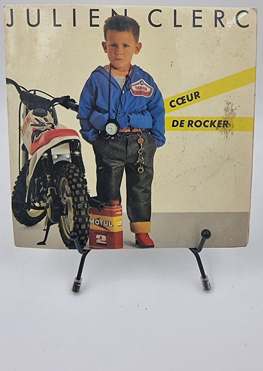 Vinyle 45 tours Julien Clerc : C?ur de Rocker avec fourreau CD et vinyles