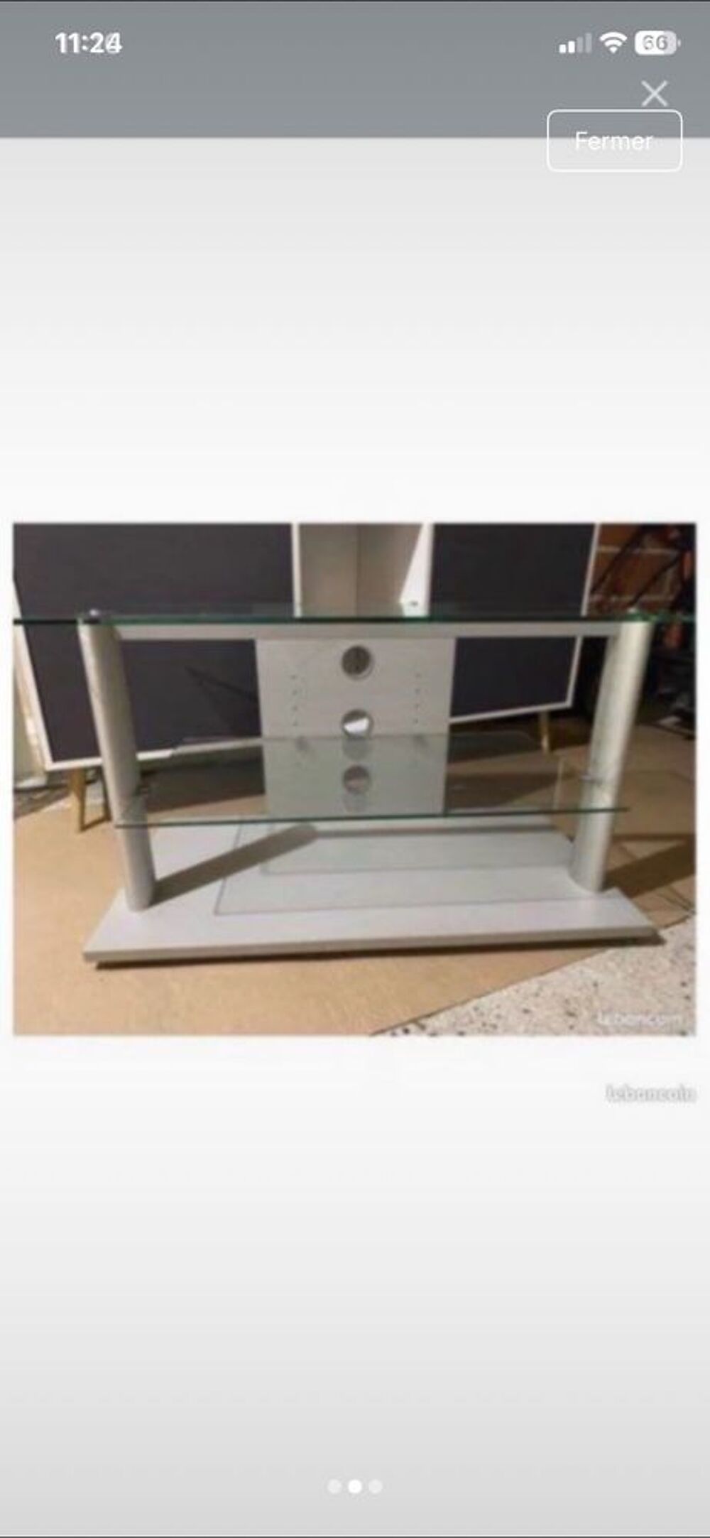 meuble TV en verre Meubles