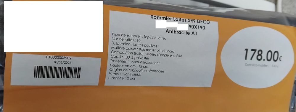 Sommier tapissier Meubles