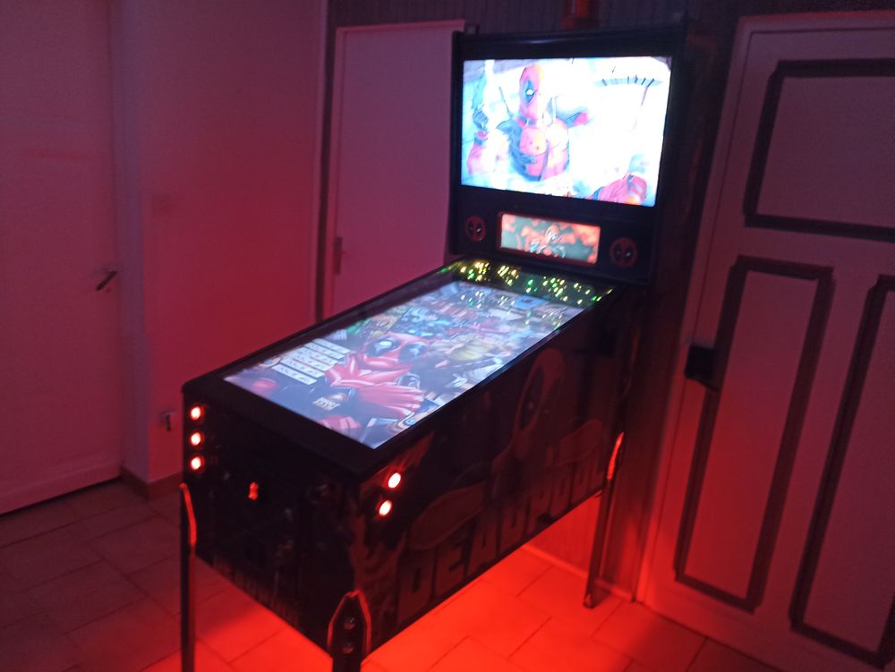 Flipper virtuel (pincab) 4K Consoles et jeux vidéos