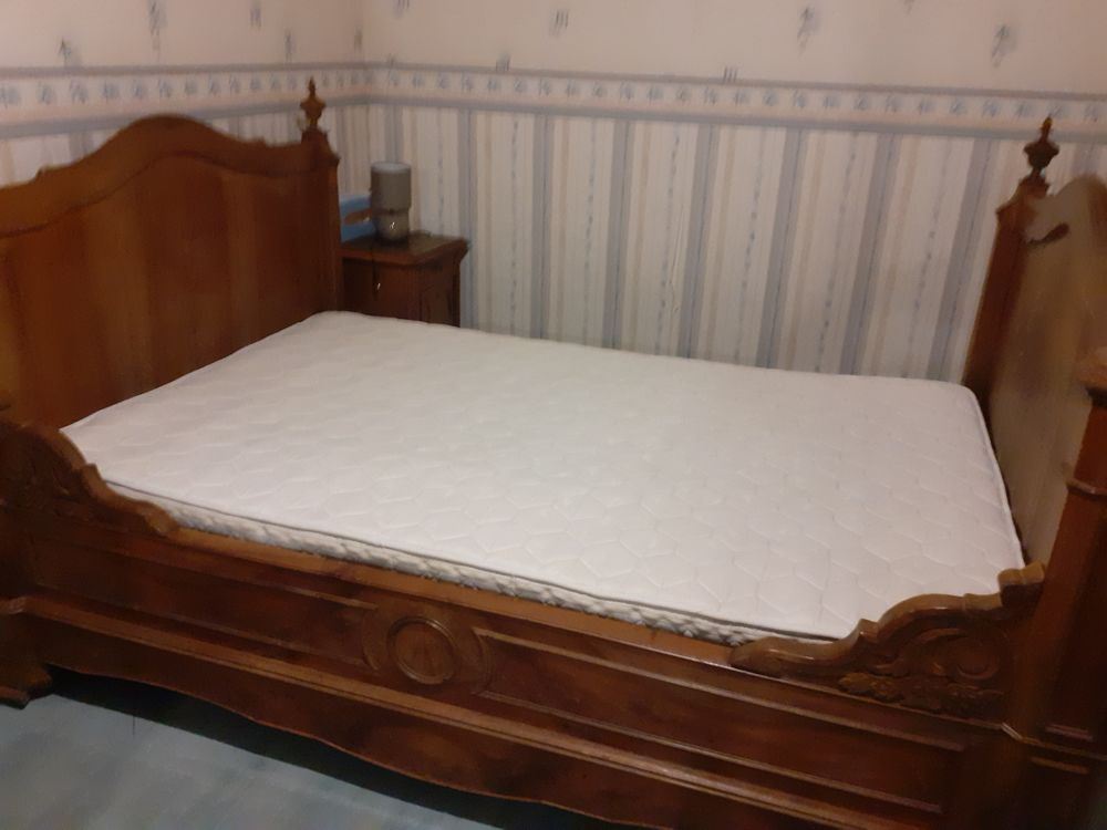 Lit bateau ancien 120cmm 190 cm Meubles