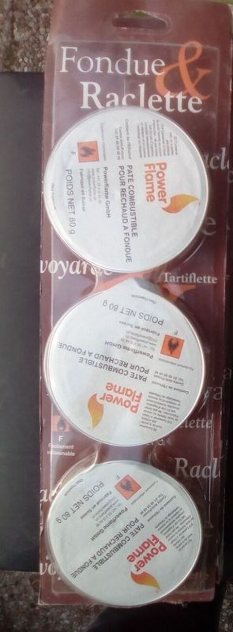 P�te combustible pour r�chaud 5 Beauchamp (95)