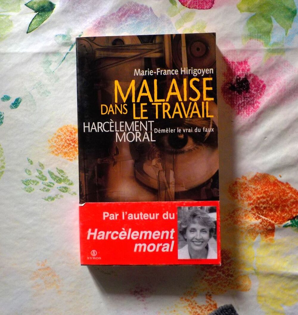 MALAISE DANS LE TRAVAIL Harc&egrave;lement moral D&eacute;m&ecirc;ler le vrai du Livres et BD