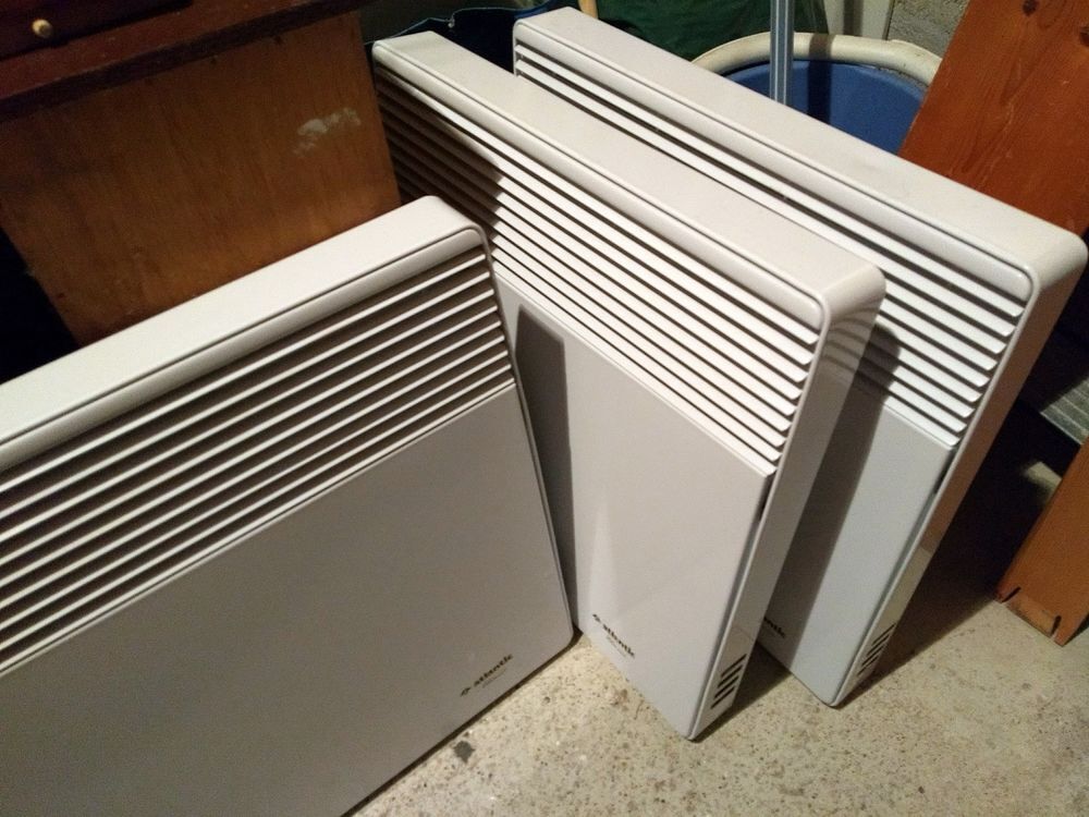 Radiateurs convecteurs 1000W de marque Atlantic Electroménager