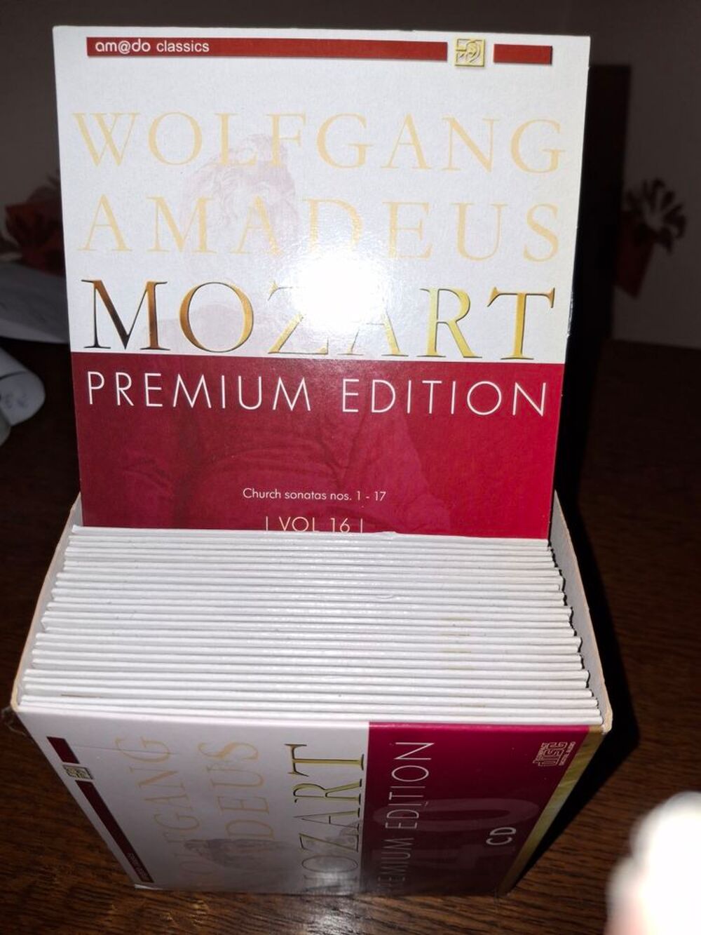 Coffret Mozart Premium Edition CD et vinyles