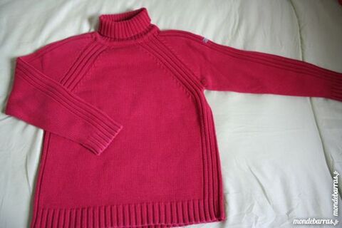 Pull coton col roulé bordeaux 12 ans Mixte MIROTON 2 Tournefeuille (31)