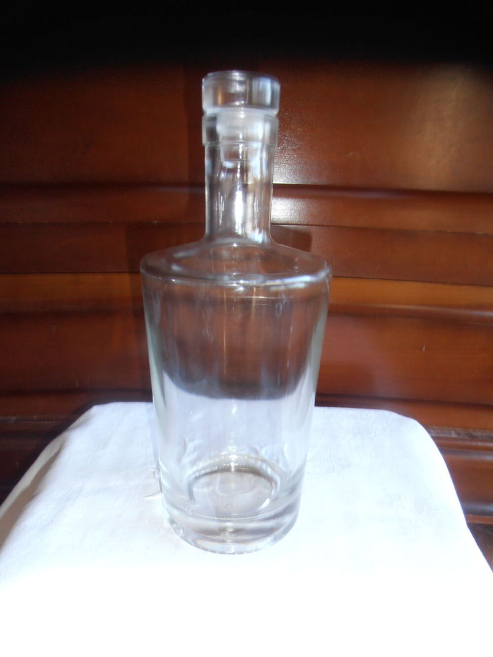 Lot de 2 bouteilles + bouchon verre Décoration