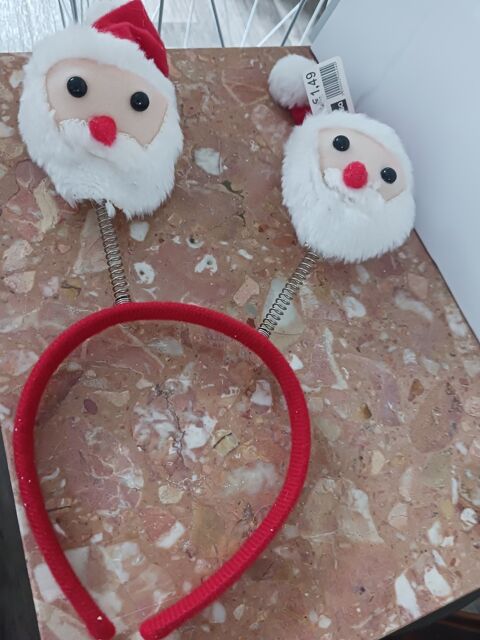 Serre-tte festif Pre Nol  ressorts pour Nol 1 Thourotte (60)