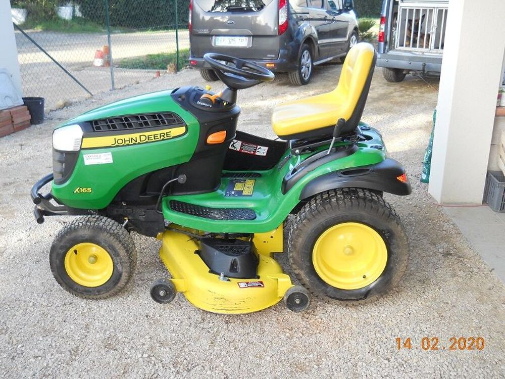 tondeuse x 165 john deere Jardin