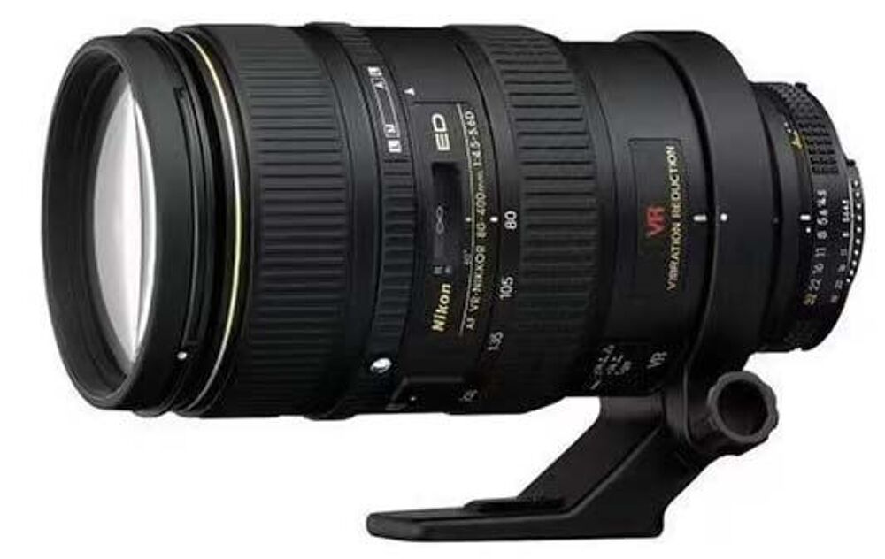 Objectif Nikon AF VR Nikkor 80/400 mm Photos/Video/TV