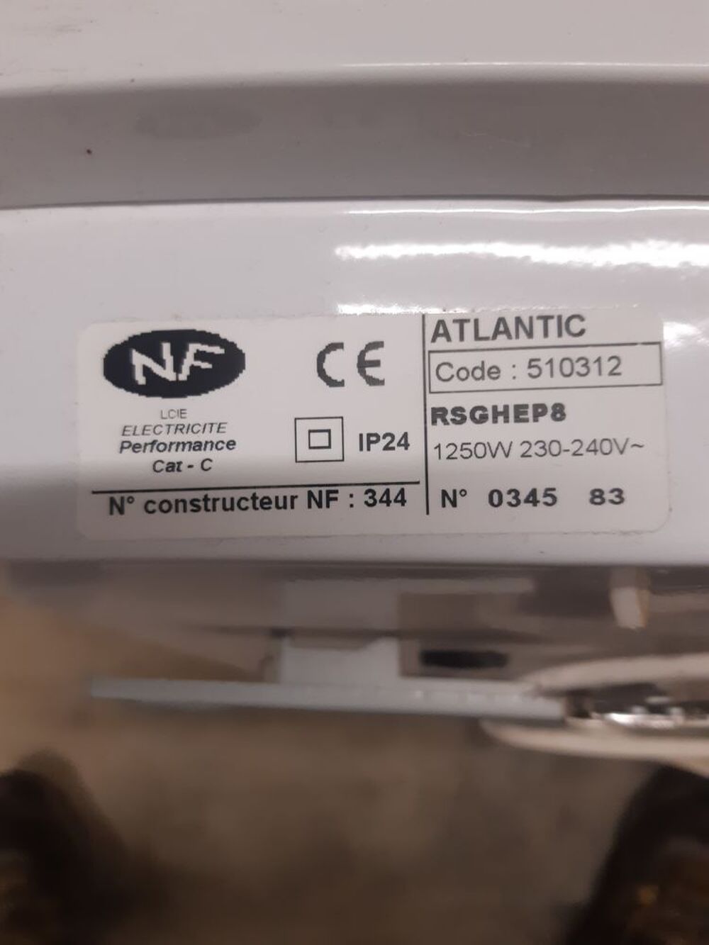 3 radiateurs &eacute;lectriques Bricolage