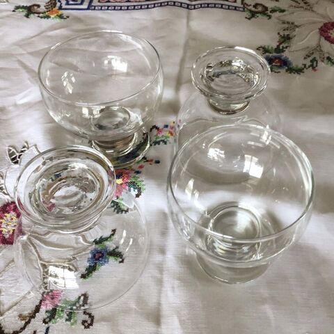   Coupes individuelles pour salade de fruits, cocktails.. Bailly (78)