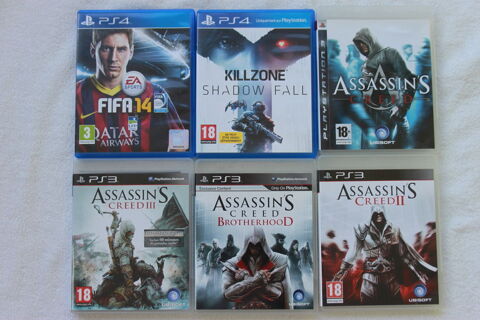 Jeux playstation 3 et 4 3 Montigny-Lencoup (77)