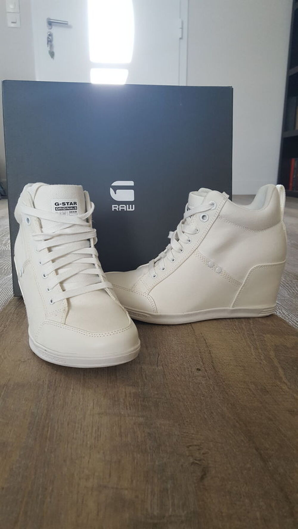 Baskets Blanche G-STAR T38 Chaussures