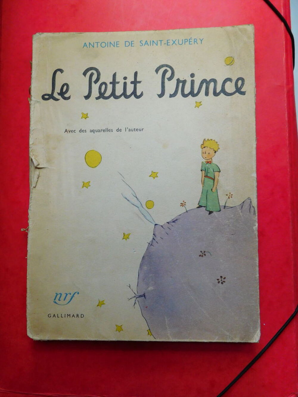 Livre le petit Prince d'Antoine Saint Exup&eacute;ry - 1951 