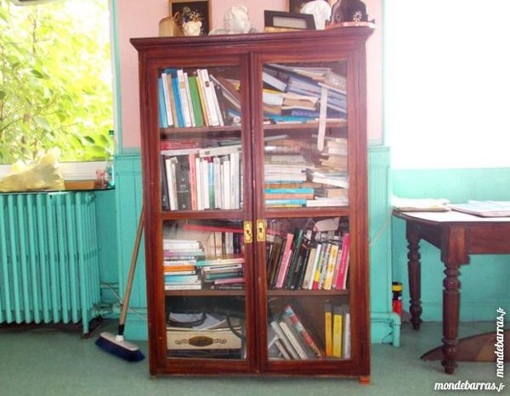 meuble biblioth&egrave;que en bois 4 niveaux de rangement Meubles