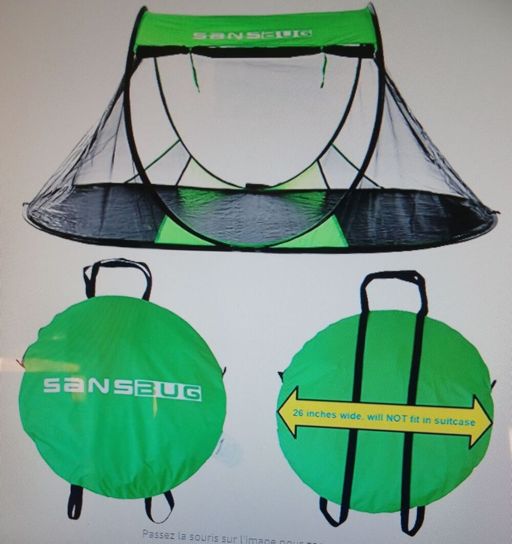 Tente anti-moustique Sansbug avec filet Sports