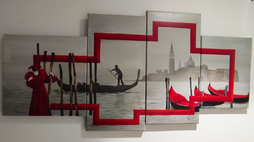 Tableau repr&eacute;sentant Venise Décoration