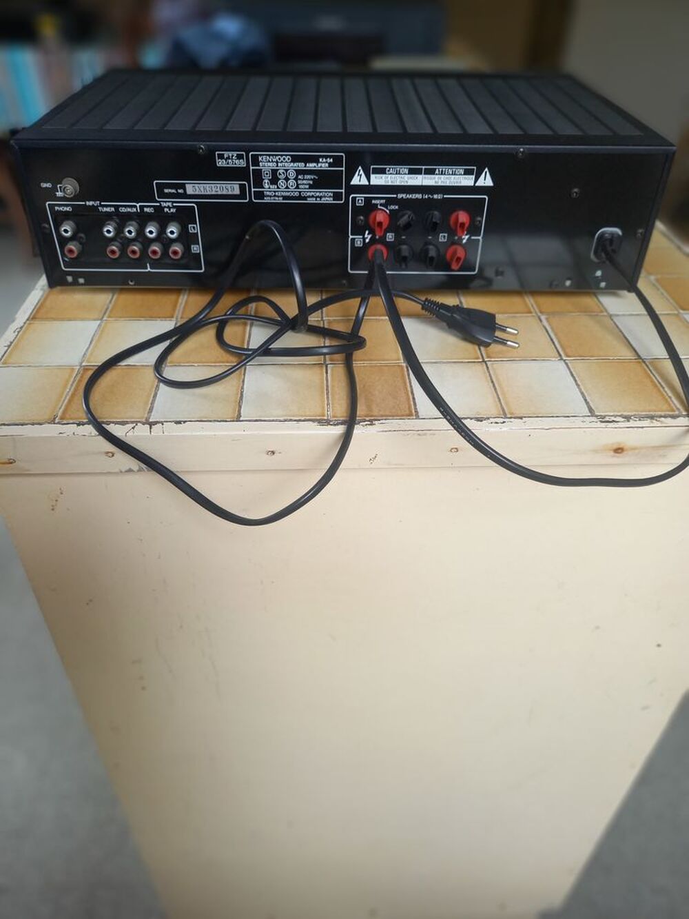 AMPLI KENWOOD 2X50W KA 54 Audio et hifi