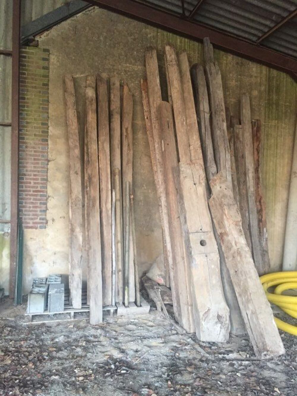 lot de poutres en ch&ecirc;nes Bricolage