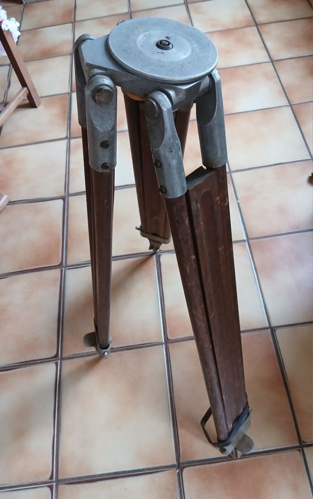 Th&eacute;odolite avec son tr&eacute;pied. 