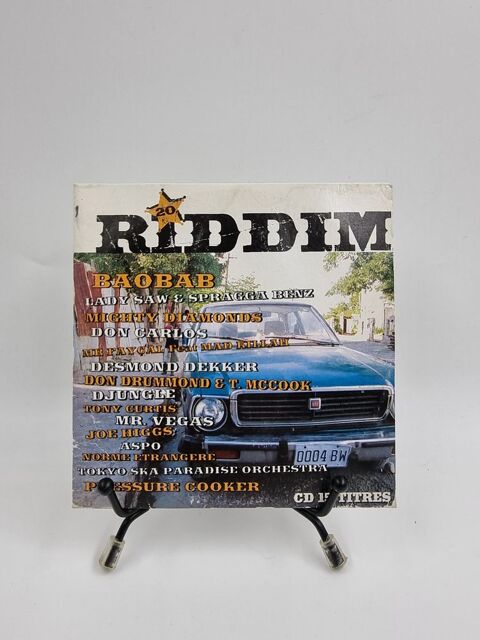 CD de musique Riddim 20 (Baobab) avec pochette  1 Vulbens (74)