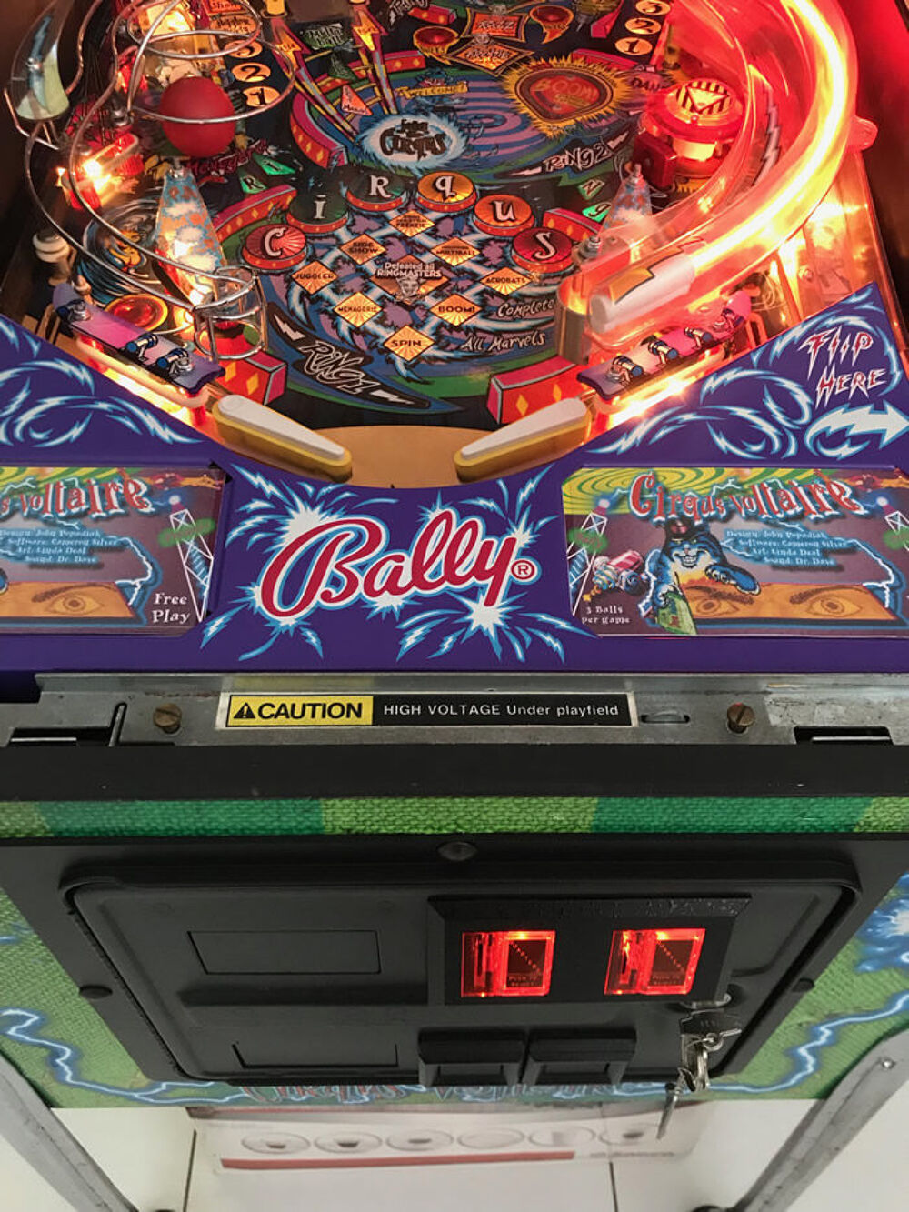 Beau Cirqus Voltaire (Bally 1997) Jeux / jouets