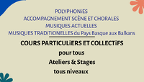   Cours de chant pour tous / tous niveaux. 
